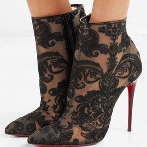 Christian Louboutin Gipsy Zippered Booties